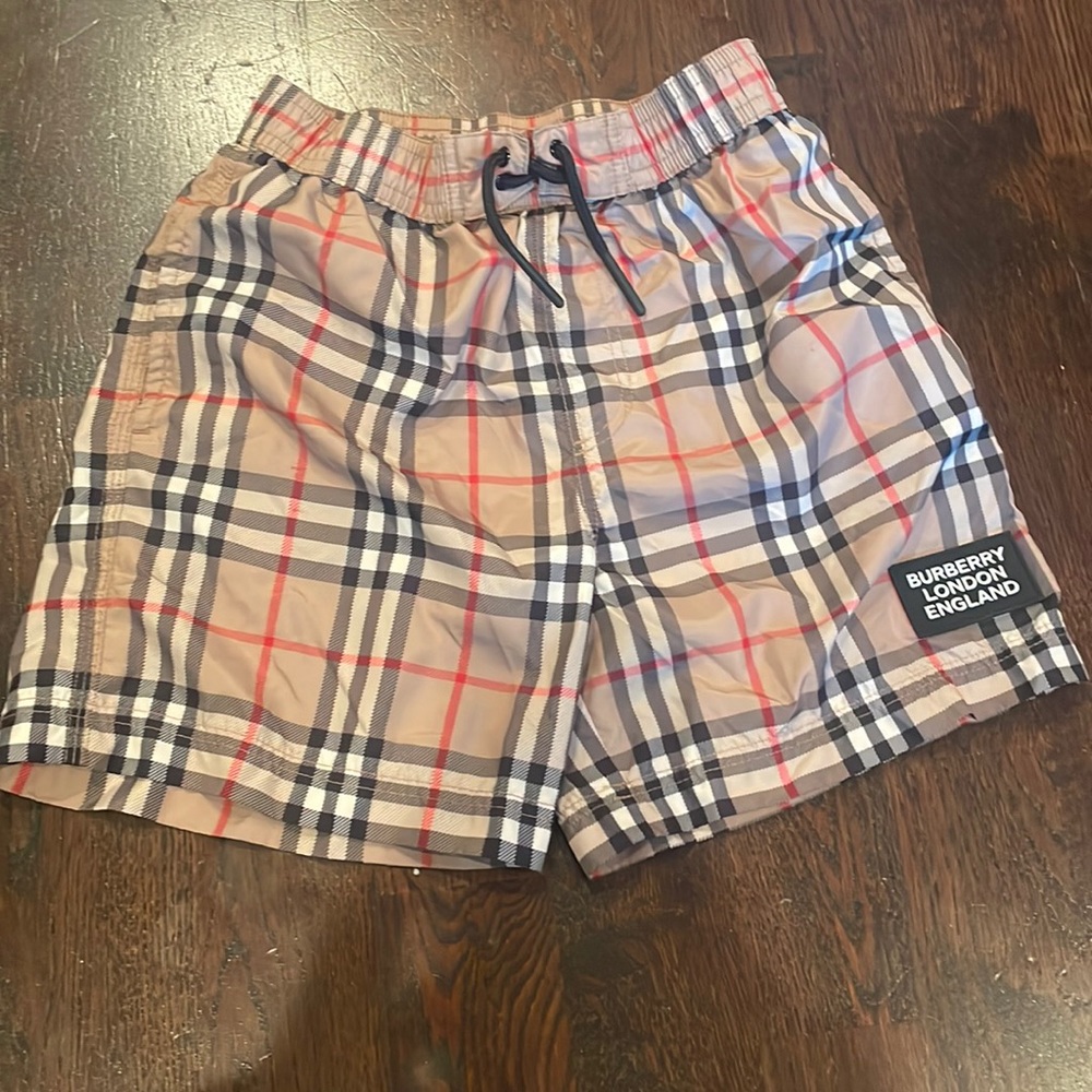 Burberry swim trunks